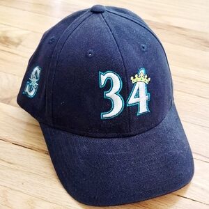 NWT Vintage King Felix 34 Seattle Mariners Baseball Cap